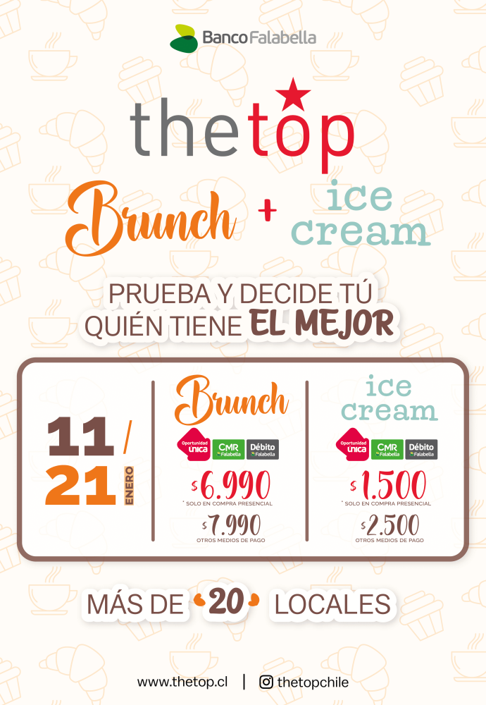 KV The Top Brunch + Ice Cream