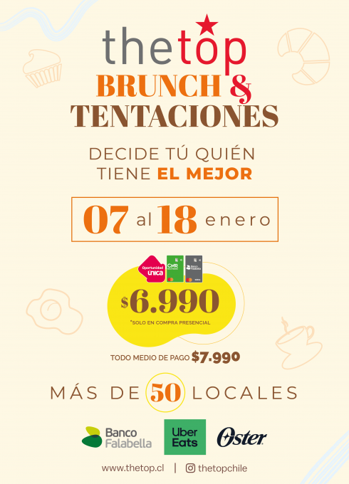 KV THE TOP BRUNCH - TENTACIONES
